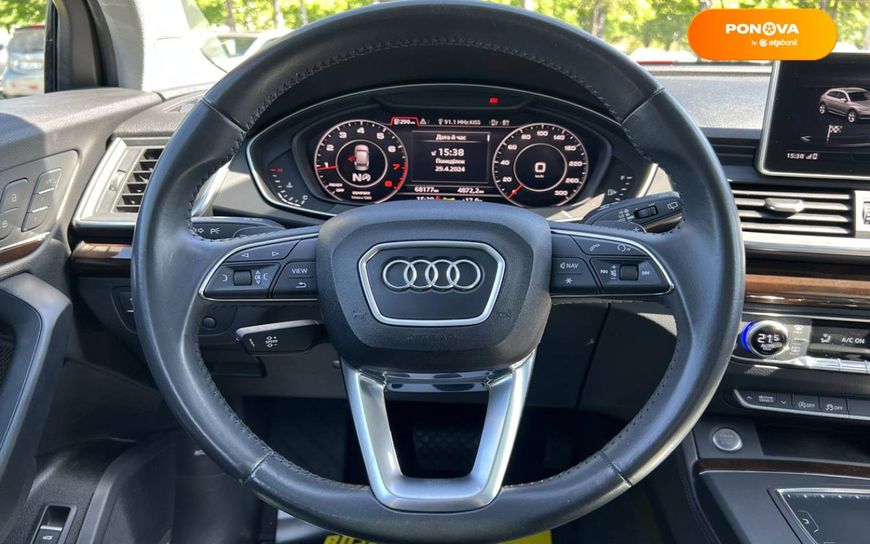 Audi Q5, 2019, Бензин, 1.98 л., 68 тис. км, Позашляховик / Кросовер, Сірий, Львів 46075 фото
