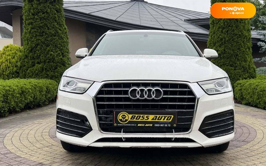 Audi Q3, 2018, Бензин, 1.98 л., 111 тыс. км, Внедорожник / Кроссовер, Белый, Львов 23257 фото