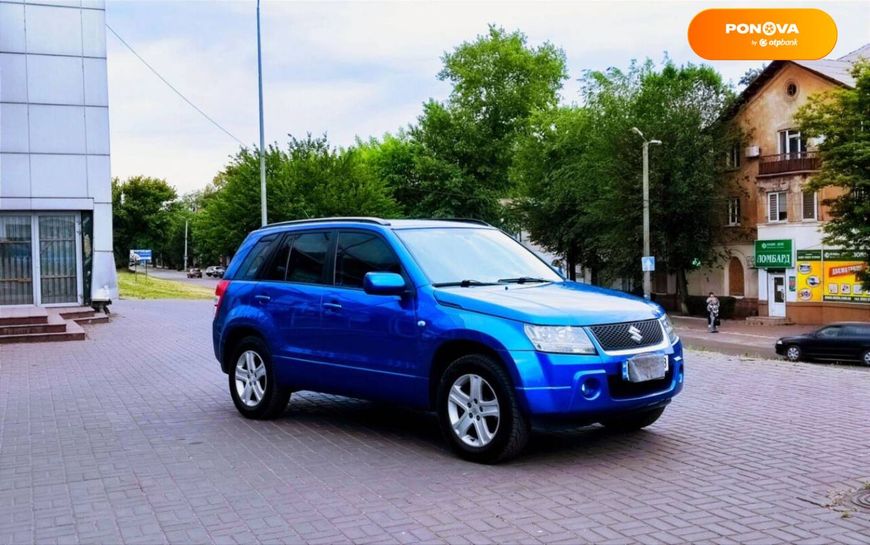 Suzuki Grand Vitara, 2007, Газ пропан-бутан / Бензин, 2 л., 150 тис. км, Позашляховик / Кросовер, Синій, Кам'янське (Дніпродзержинськ) Cars-Pr-61256 фото