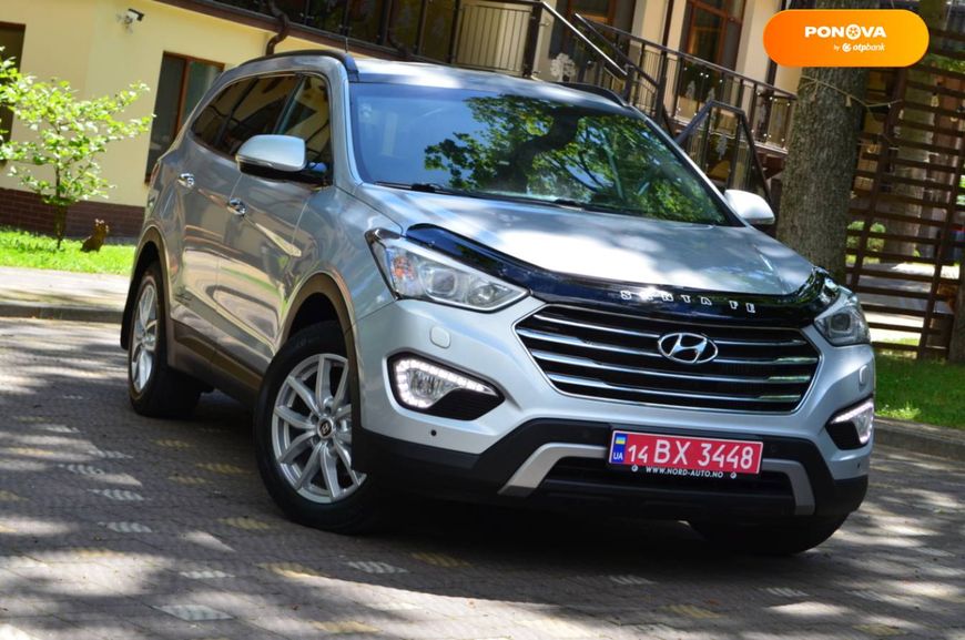 Hyundai Grand Santa Fe, 2015, Дизель, 2.2 л., 188 тис. км, Позашляховик / Кросовер, Сірий, Дрогобич Cars-Pr-67322 фото