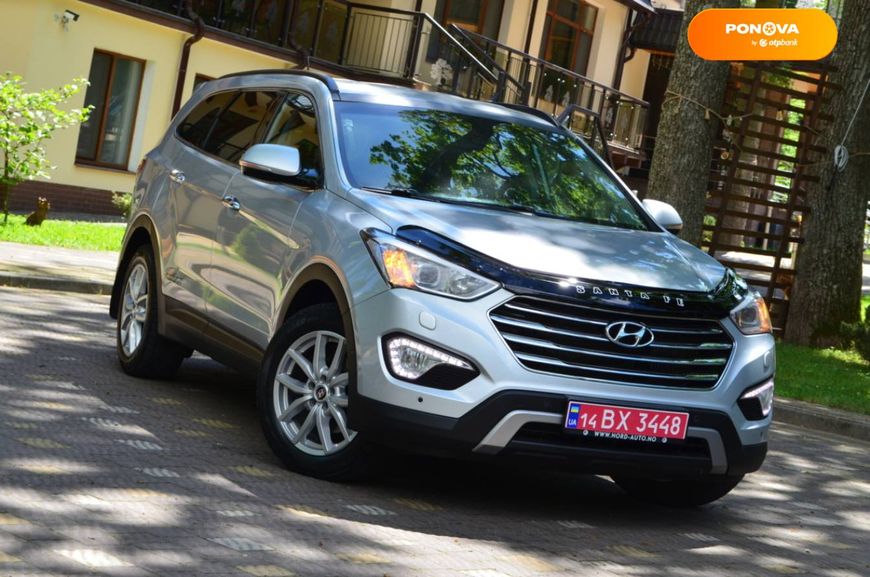 Hyundai Grand Santa Fe, 2015, Дизель, 2.2 л., 188 тис. км, Позашляховик / Кросовер, Сірий, Дрогобич Cars-Pr-67322 фото