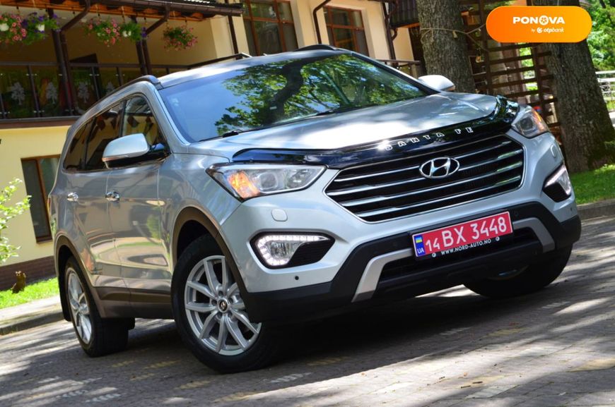 Hyundai Grand Santa Fe, 2015, Дизель, 2.2 л., 188 тыс. км, Внедорожник / Кроссовер, Серый, Дрогобыч Cars-Pr-67322 фото