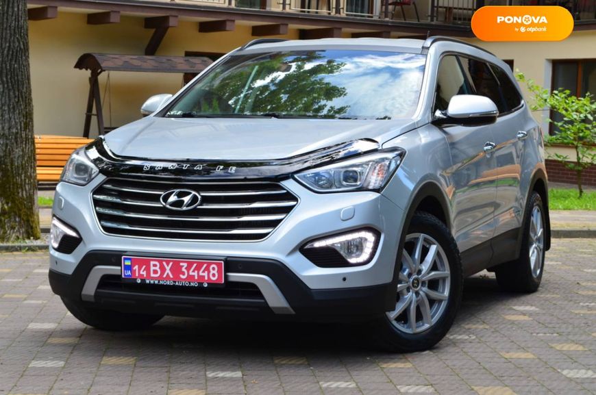 Hyundai Grand Santa Fe, 2015, Дизель, 2.2 л., 188 тыс. км, Внедорожник / Кроссовер, Серый, Дрогобыч Cars-Pr-67322 фото