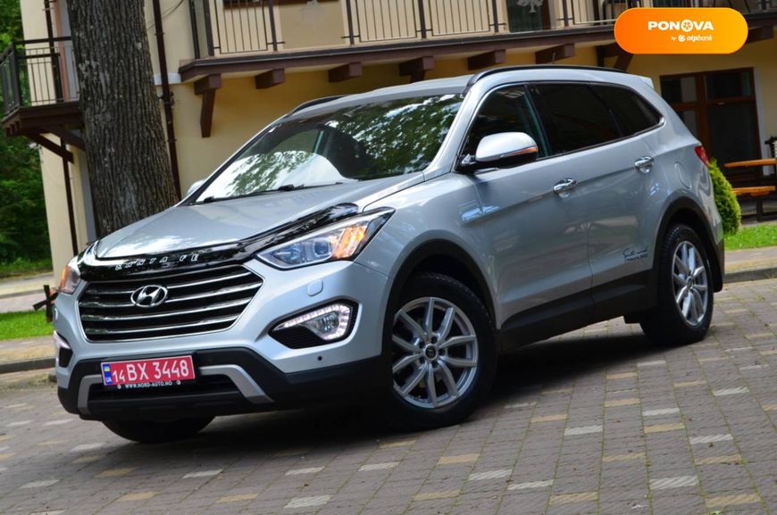 Hyundai Grand Santa Fe, 2015, Дизель, 2.2 л., 188 тис. км, Позашляховик / Кросовер, Сірий, Дрогобич Cars-Pr-67322 фото