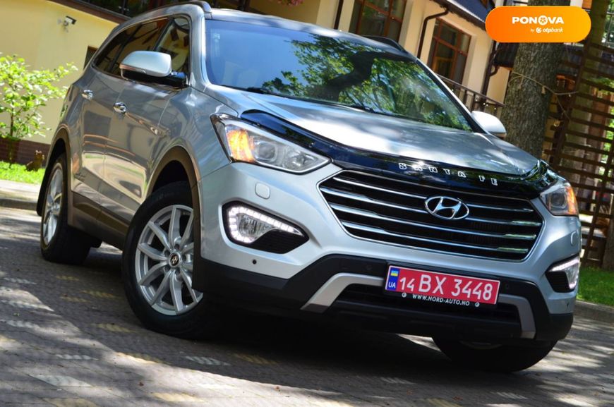 Hyundai Grand Santa Fe, 2015, Дизель, 2.2 л., 188 тис. км, Позашляховик / Кросовер, Сірий, Дрогобич Cars-Pr-67322 фото