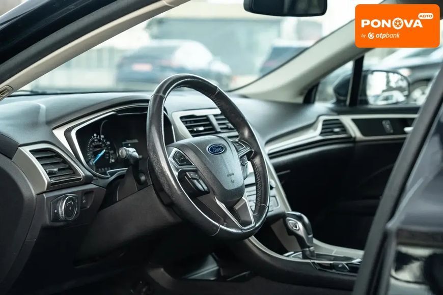 Ford Fusion, 2015 р., Бензин, 153 тис. км, Седан, Чорний, Чернівці AT-10412701 фото