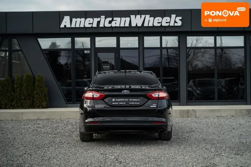 Ford Fusion, 2015 р., Бензин, 153 тис. км, Седан, Чорний, Чернівці AT-10412701 фото
