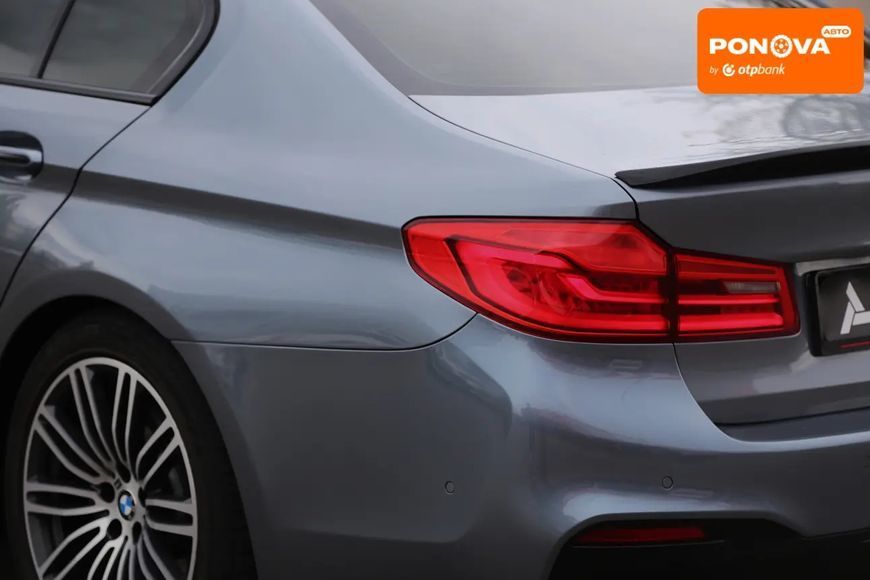 BMW 5 Series, 2018 р., Бензин, 124 тис. км, Седан, Чорний, Київ AT-10416542 фото