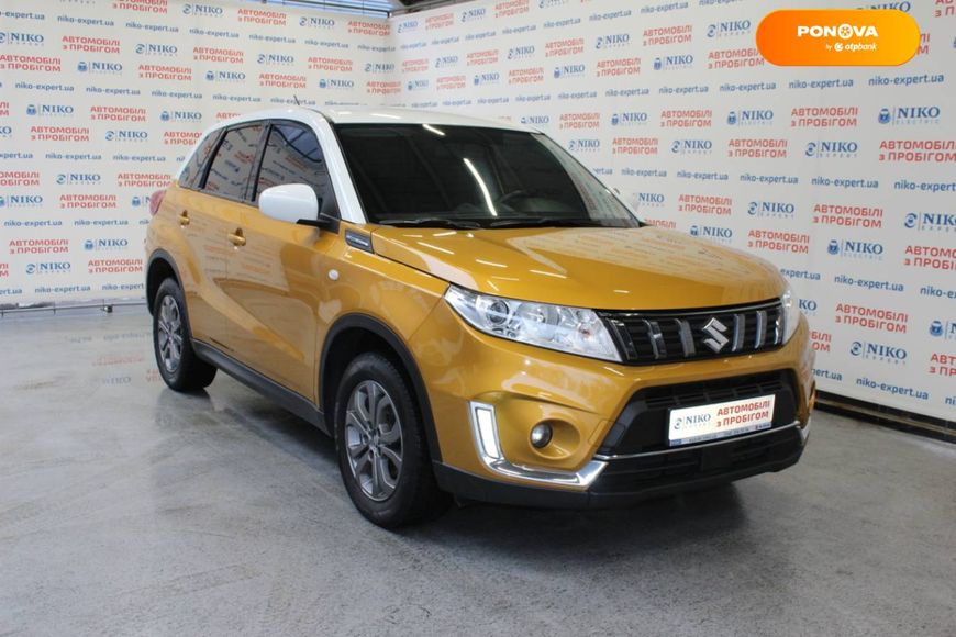 Suzuki Vitara, 2020, Бензин, 1.59 л., 76 тис. км, Позашляховик / Кросовер, Жовтий, Київ 17643 фото