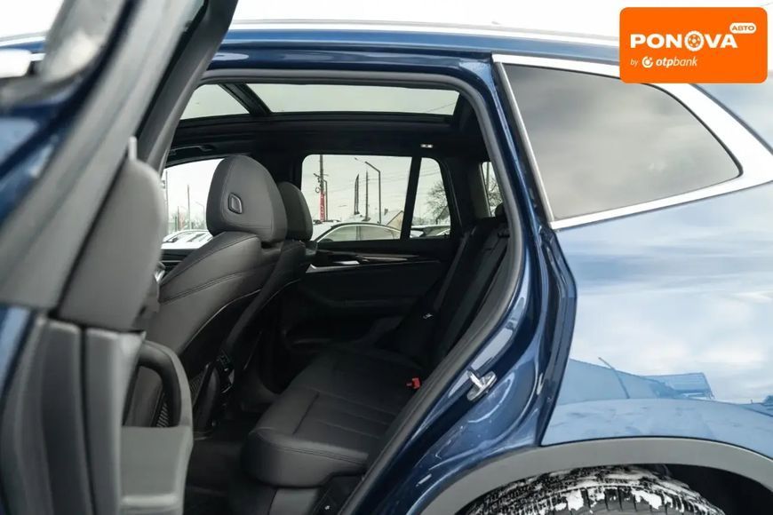 BMW X3, 2019 р., Бензин, 13 тис. км, Позашляховик / Кросовер, Синій, Чернівці AT-10409148 фото