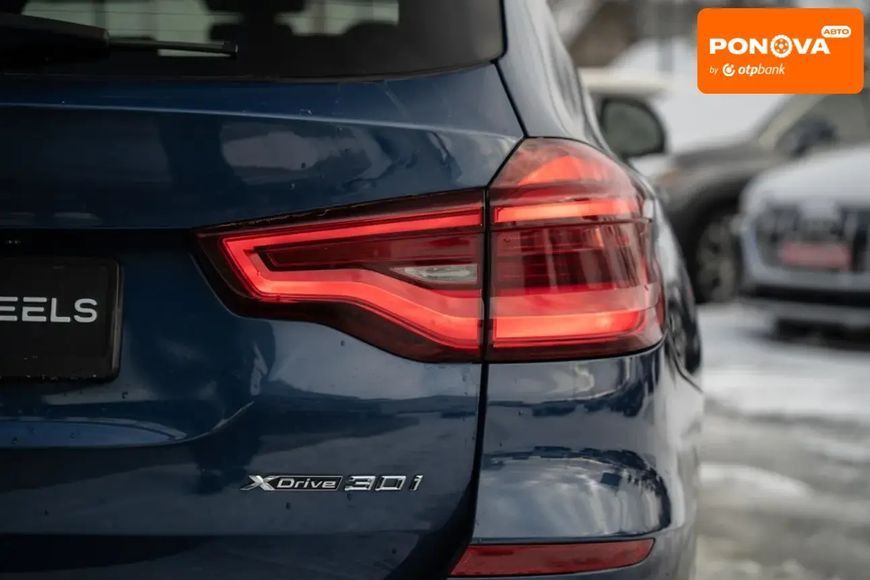 BMW X3, 2019 р., Бензин, 13 тис. км, Позашляховик / Кросовер, Синій, Чернівці AT-10409148 фото