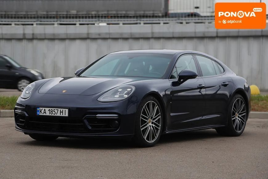 Porsche Panamera, 2017 г., Бензин, 91 тыс. км, Седан, Синий, Киев AT-10417360 фото