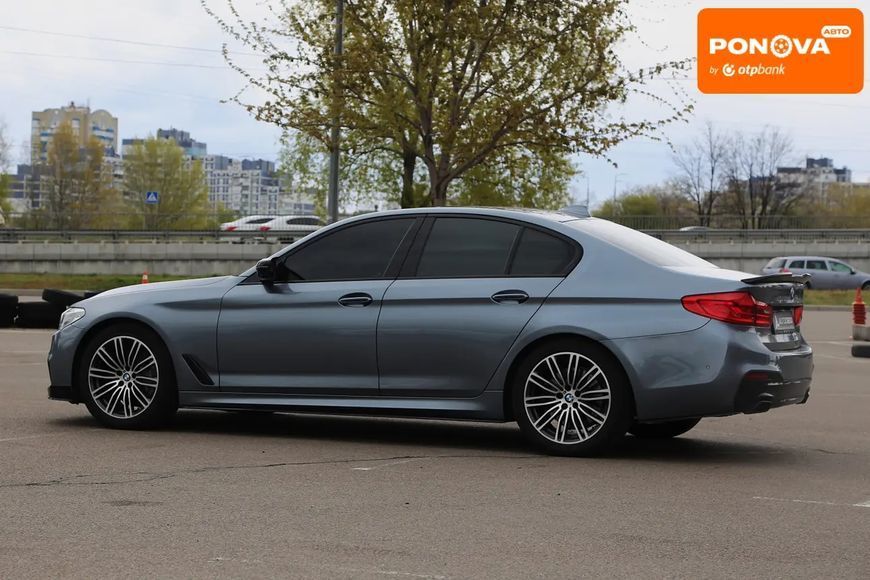 BMW 5 Series, 2018 р., Бензин, 124 тис. км, Седан, Чорний, Київ AT-10416542 фото