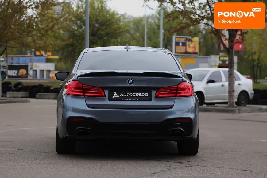 BMW 5 Series, 2018 р., Бензин, 124 тис. км, Седан, Чорний, Київ AT-10416542 фото