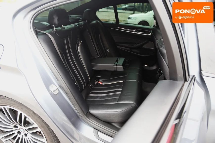 BMW 5 Series, 2018 р., Бензин, 124 тис. км, Седан, Чорний, Київ AT-10416542 фото