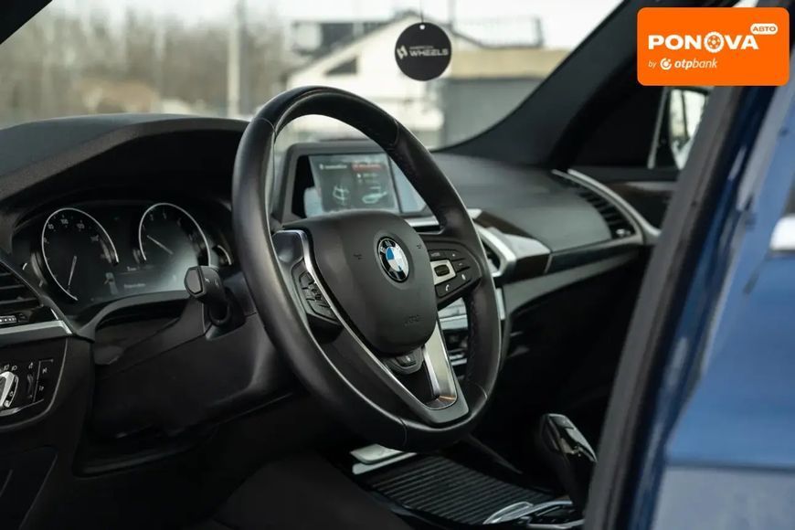 BMW X3, 2019 р., Бензин, 13 тис. км, Позашляховик / Кросовер, Синій, Чернівці AT-10409148 фото