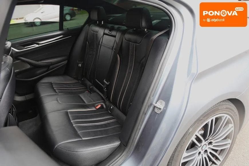 BMW 5 Series, 2018 р., Бензин, 124 тис. км, Седан, Чорний, Київ AT-10416542 фото