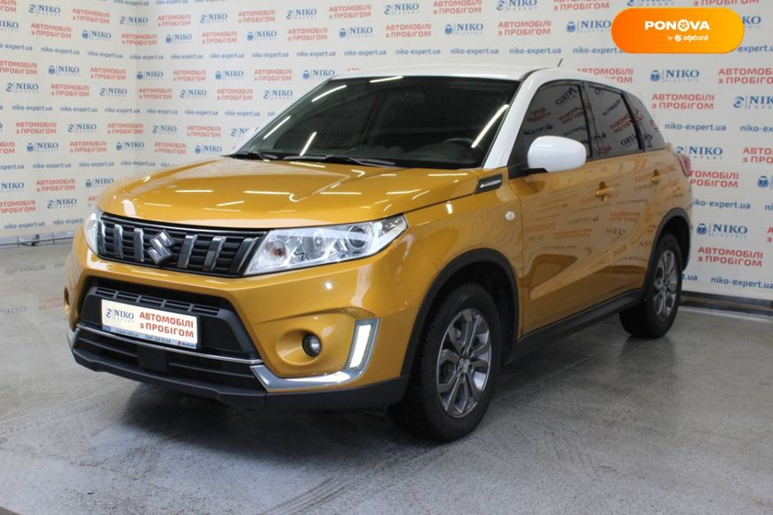 Suzuki Vitara, 2020, Бензин, 1.59 л., 76 тис. км, Позашляховик / Кросовер, Жовтий, Київ 17643 фото