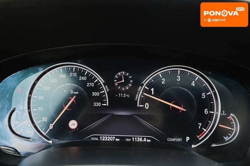 BMW 5 Series, 2018 р., Бензин, 124 тис. км, Седан, Чорний, Київ AT-10416542 фото