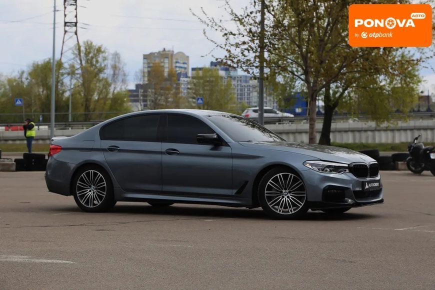 BMW 5 Series, 2018 р., Бензин, 124 тис. км, Седан, Чорний, Київ AT-10416542 фото
