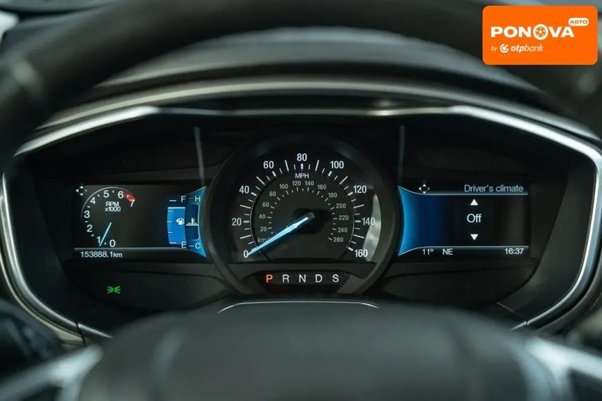 Ford Fusion, 2015 р., Бензин, 153 тис. км, Седан, Чорний, Чернівці AT-10412701 фото