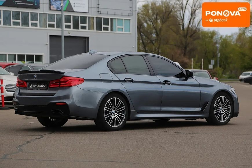 BMW 5 Series, 2018 р., Бензин, 124 тис. км, Седан, Чорний, Київ AT-10416542 фото