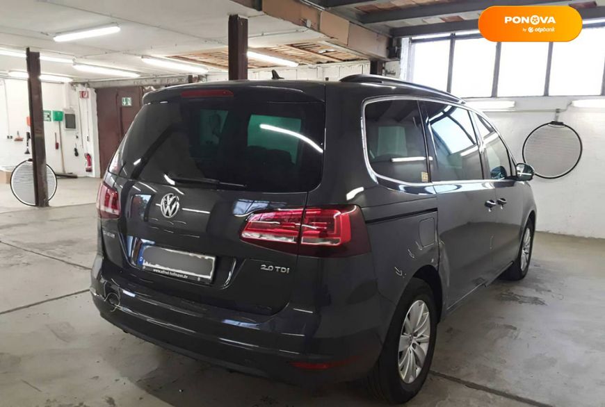 Volkswagen Sharan, 2016, Дизель, 2 л., 42 тыс. км, Минивен, Чорный, Одесса Cars-EU-US-KR-23867 фото