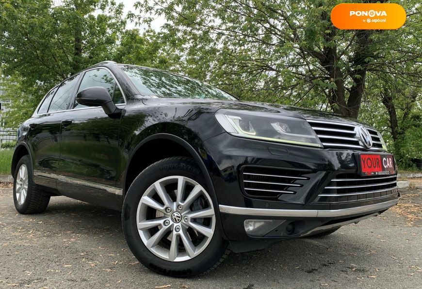 Volkswagen Touareg, 2016, Дизель, 3 л., 354 тис. км, Позашляховик / Кросовер, Чорний, Київ 110211 фото