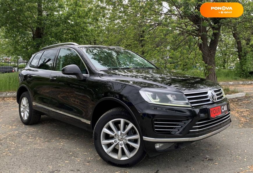 Volkswagen Touareg, 2016, Дизель, 3 л., 354 тис. км, Позашляховик / Кросовер, Чорний, Київ 110211 фото