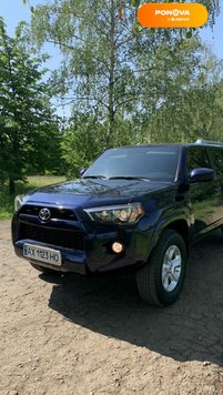 Toyota 4Runner, 2018, Газ пропан-бутан / Бензин, 4 л., 38 тис. км, Позашляховик / Кросовер, Синій, Харків Cars-Pr-227476 фото