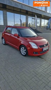 Suzuki Swift, 2008, Бензин, 1.5 л., 187 тис. км, Хетчбек, Червоний, Київ Cars-Pr-276536 фото