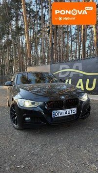 BMW 3 Series, 2014 р., Бензин, 208 тис. км, Седан, Чорний, Київ AT-10416073 фото