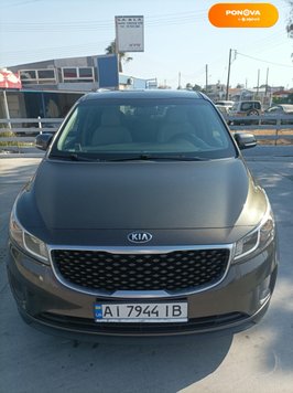 Kia Sedona, 2015, Бензин, 3.34 л., 160 тис. км, Мінівен, Коричневий, Київ Cars-Pr-184177 фото