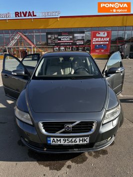 Volvo S40, 2008, Дизель, 2 л., 250 тис. км, Седан, Сірий, Житомир Cars-Pr-270868 фото