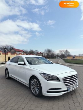 Hyundai Genesis, 2015, Бензин, 3.78 л., 135 тис. км, Седан, Білий, Ізмаїл Cars-Pr-134289 фото