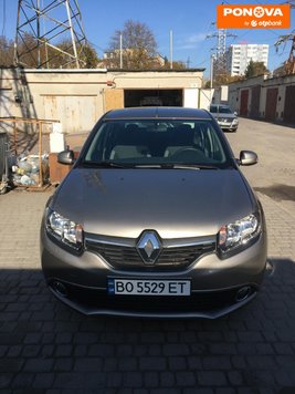 Renault Logan, 2013, Бензин, 1.15 л., 43 тис. км, Седан, Бежевий, Тернопіль Cars-Pr-272860 фото