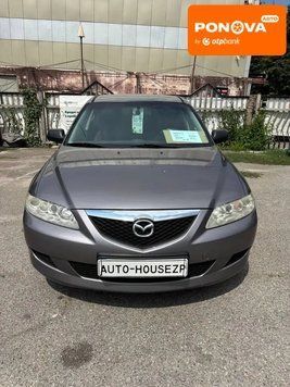 Mazda 6, 2004 р., Бензин, 242 тис. км, Седан, Сірий, Запоріжжя AT-10425095 фото