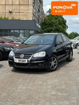 Volkswagen Jetta, 2006 р., Бензин, 326 тис. км, Седан, Чорний, Кривий Ріг AT-10422520 фото