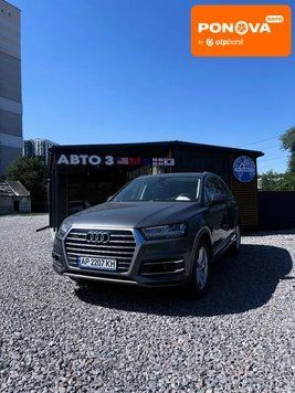 Audi Q7, 2018 р., Бензин, 76 тис. км, Позашляховик / Кросовер, Сірий, Дніпро (Дніпропетровськ) AT-10403273 фото