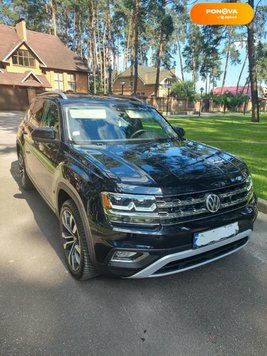 Volkswagen Atlas, 2019, Бензин, 3.6 л., 67 тис. км, Позашляховик / Кросовер, Чорний, Чернігів Cars-Pr-247622 фото