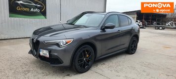 Alfa Romeo Stelvio, 2019, Бензин, 2 л., 83 тис. км, Позашляховик / Кросовер, Сірий, Рівне Cars-Pr-264270 фото