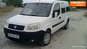 Fiat Doblo, 2009, Дизель, 1.3 л., 281 тис. км, Мінівен, Білий, Бердичів Cars-Pr-271306 фото