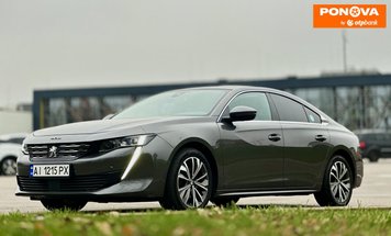 Peugeot 508, 2021, Дизель, 1.6 л., 30 тис. км, Фастбек, Сірий, Київ Cars-Pr-266480 фото