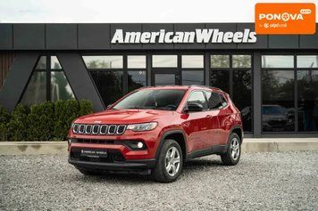 Jeep Compass, 2023 р., Бензин, 87 тис. км, Позашляховик / Кросовер, Червоний, Чернівці AT-10417330 фото