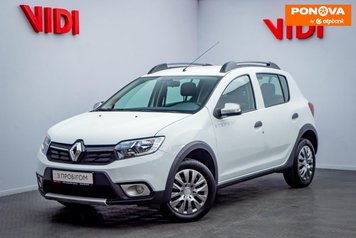 Renault Sandero StepWay, 2020, Бензин, 0.9 л., 70 тис. км, Позашляховик / Кросовер, Білий, Київ 207394 фото