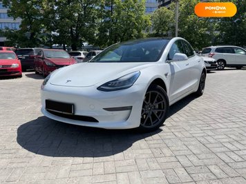 Tesla Model 3, 2019, Електро, 53 тис. км, Седан, Білий, Дніпро (Дніпропетровськ) 107261 фото