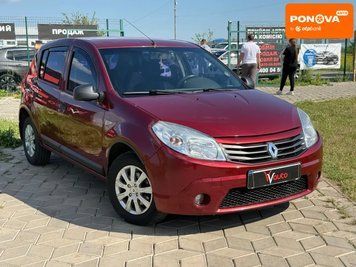 Renault Sandero, 2011 р., Бензин, 170 тис. км, Хетчбек, Червоний, Миколаїв AT-10417610 фото