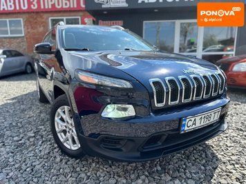Jeep Cherokee, 2015 р., Газ пропан-бутан / Бензин, 183 тис. км, Позашляховик / Кросовер, Синій, Сміла AT-10416609 фото