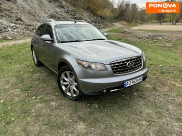 Infiniti FX 35, 2008, Газ пропан-бутан / Бензин, 3.5 л., 205 тис. км, Позашляховик / Кросовер, Сірий, Дніпро (Дніпропетровськ) Cars-Pr-274178 фото