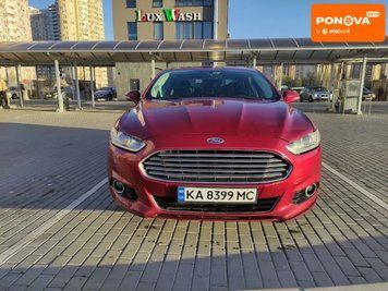 Ford Fusion, 2015 р., Бензин, 155 тис. км, Седан, Червоний, Київ AT-10404529 фото